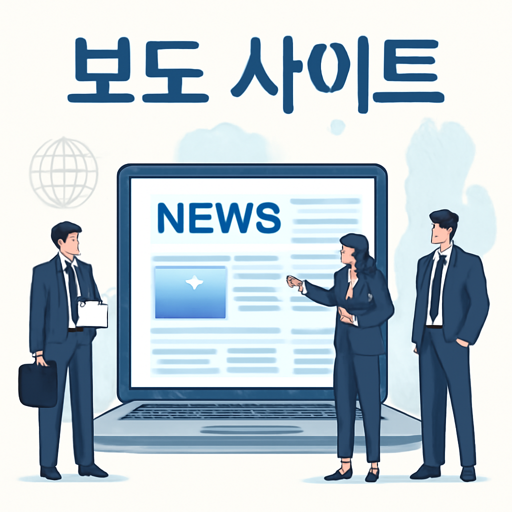 보도 사이트 메인 이미지