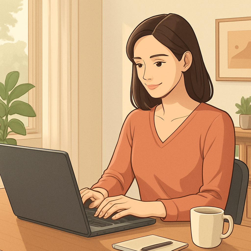 여성 프리랜스 고수익 일자리 이미지