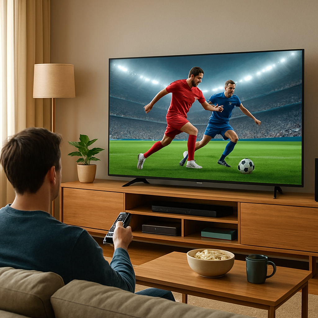 홈시네마 환경에서 즐기는 고화질 스포츠 중계 설정 팁 이미지