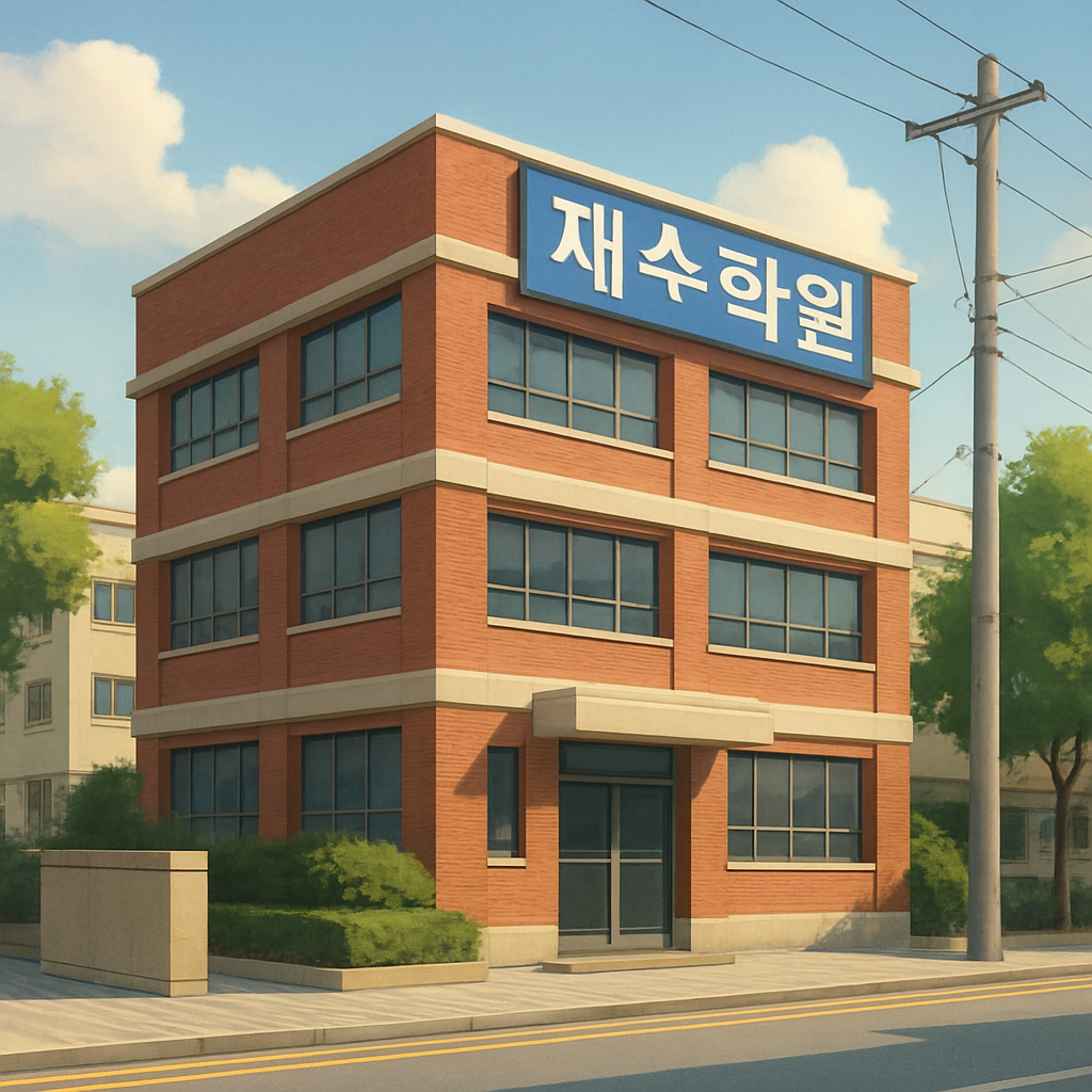 재수학원 위치 이미지