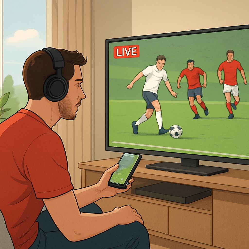 라이브 스포츠 스트리밍 이미지
