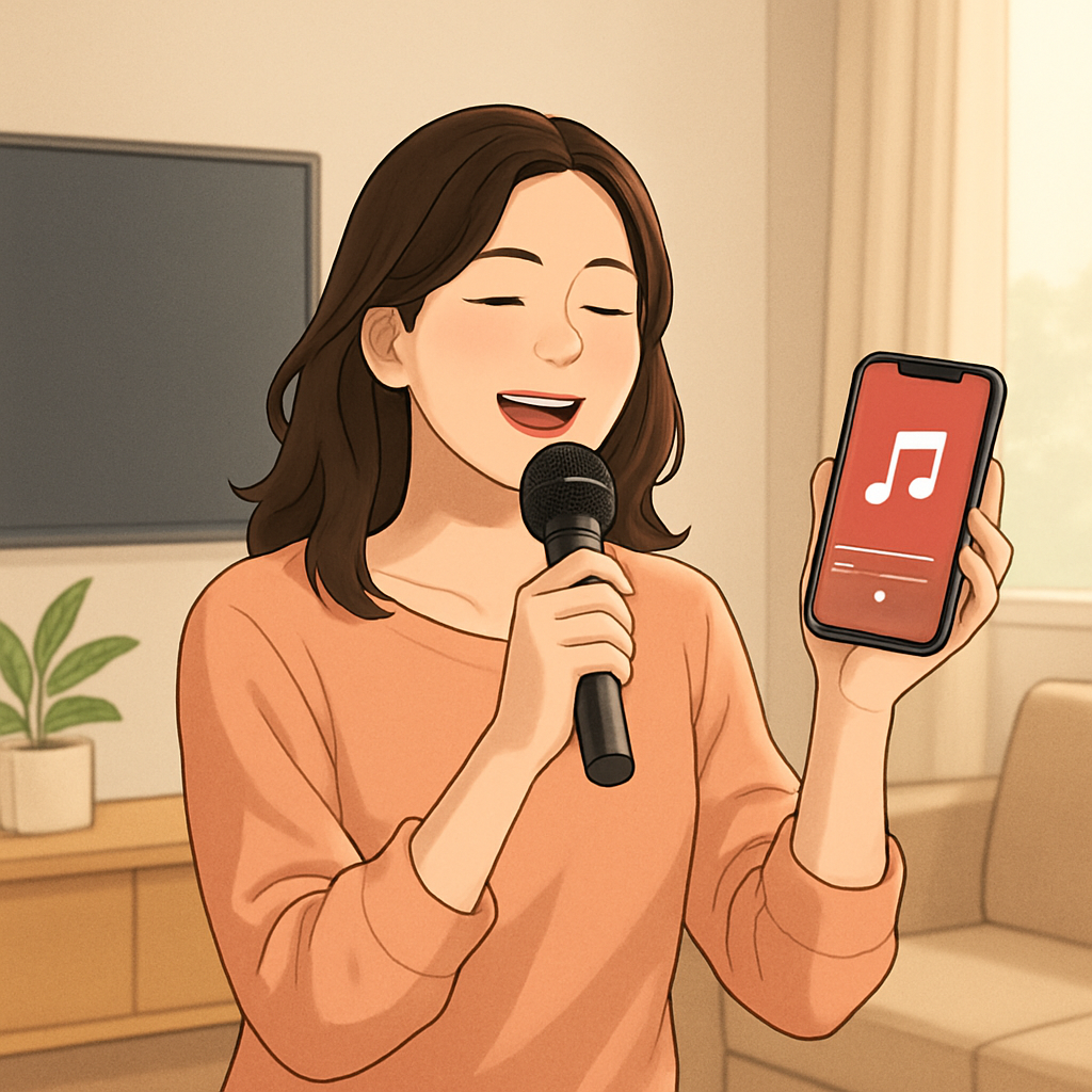 가라오케 앱 추천 이미지