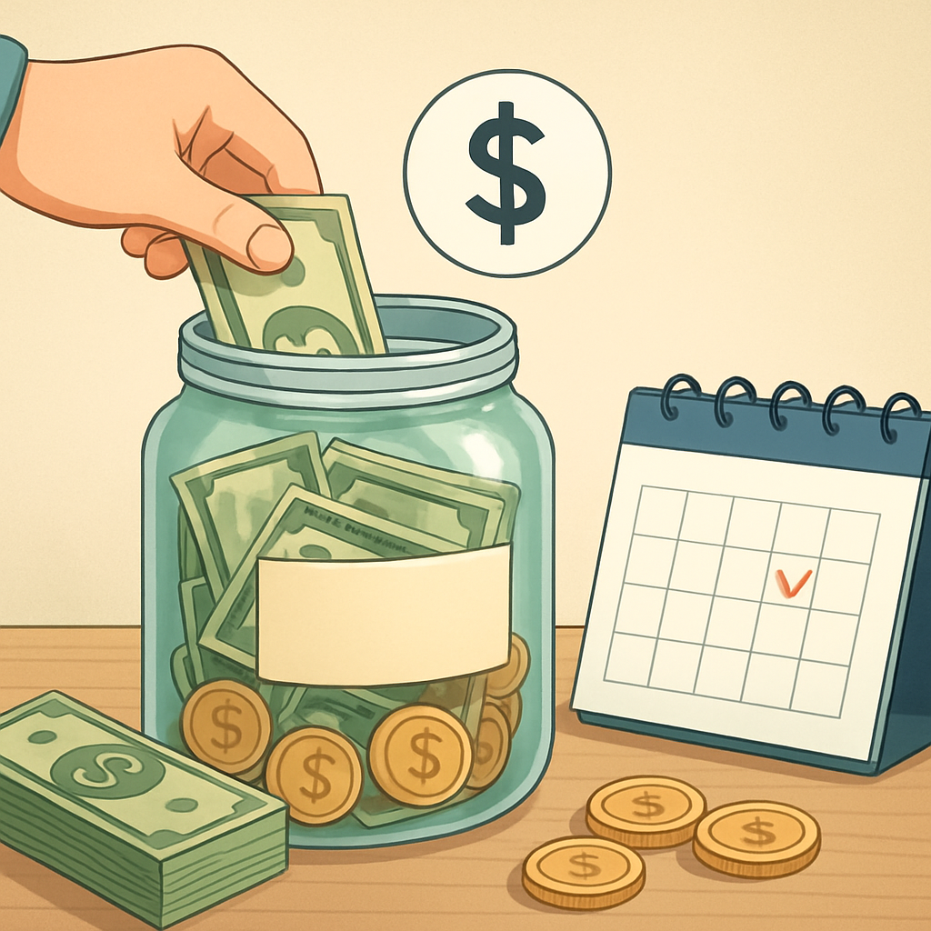 비상금 마련을 위한 긴급자금 계획 이미지