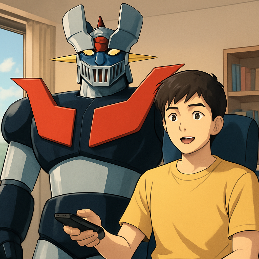 마징가티비 한국어 더빙 여부 확인 이미지