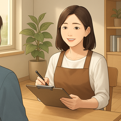 여성 아르바이트 구인 이미지